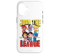 DC Super Friends Join The League Coque pour iPhone 16