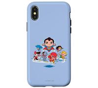 DC Super Friends League Charge Coque pour iPhone X/XS