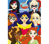 DC Super Hero Girls (Characters Close Up) 60 x 80 cm Toile Imprimée