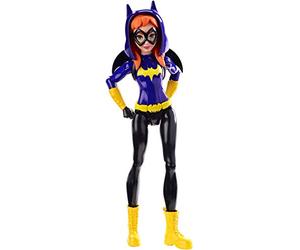 DC Super Hero Girls Figurine Articulée Batgirl de 15 cm rousse en tenue de super-héroine à collectionner, jouet enfant, DMM35