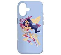 DC Super Hero Girls Wonder Woman and Logos Coque pour iPhone 17