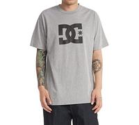 DC T-Shirt à Manches Courtes avec Logo étoile pour Homme, Gris, L
