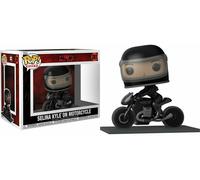 Dc The Batman - Selina Kyle Sur Moto 9.5cm Pop Manèges Vinyle Figurine Funko 281