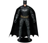 Lansay - DC Multiverse - Figurine Batman Ben Affleck pour Ado 12 Ans - Figurine Articulée 18 cm - Costume Noir - 22 Articulations - Carte Collector - McFarlane Toys - Idée Cadeau Super-Héros
