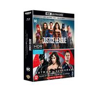 Dc Universe - Coffret 2 Films : Justice League + Batman V Superman : L'aube De La Justice - 4k Ultra Hd + Blu-Ray