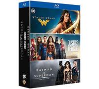 Dc Universe - Coffret 3 Films : Justice League + Wonder Woman + Batman V Superman : L'aube De La Justice - Pack - Blu-Ray