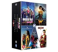DC Universe-Coffret 5 Films : Birds Prey et la fantabuleuse Histoire de Harley Quinn + Shazam + Aquaman + Wonder Woman + Man of Steel