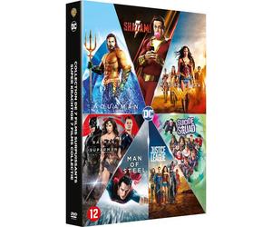Dc Universe - L'intégrale Des 6 Films : Justice League + Wonder Woman + Suicide Squad + Batman V Superman : L'aube De La Justice + Man Of Steel + Aquaman - Pack