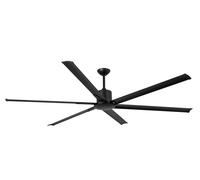 DC Ventilateur de plafond avec Télécommande Andros Noir Ventilateur Eco 213 cm
