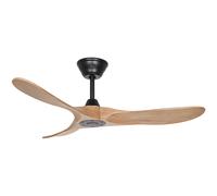 Ventilateur de plafond Eco Genuino DC 122 Noir-Chêne CasaFan