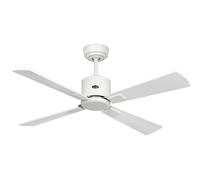 DC Ventilateur de plafond avec Télécommande Eco Neo III Blanc Gris clair 103 cm