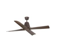 DC Ventilateur de plafond Extérieur Typhoon Marron Ventilateur avec Télécommande