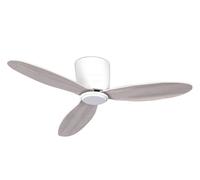 DC Ventilateur plafond Télécommande Plat Basse Conso Airfusion Radar Blanc Chêne