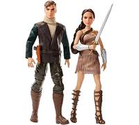 DC Wonder Woman & Steve Trevor Action Figure, 2 Pack