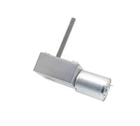DC Worm Reducer electronic starter 12V/24V High Torque Threaded Screw shaft 50mm Adjustable Speed CW CCW JGY370M6 electronic starter CZAOINCU(55RPM,12V)