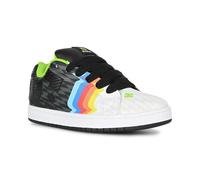 DC X 43I Court Graffik Chaussures De Skate - Noir/Blanc/Multi
