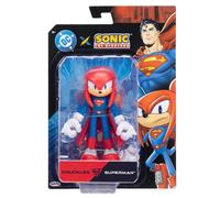 Dc X Sonic Knuckles Comme Superman 6.3cm Figurine Le Hérisson JAKKS Pacific Neuf