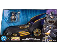 DC X Sonic Shadow en tant que Batman avec Batmobile fonctionnelle 6,35 cm