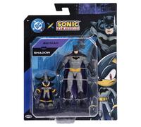 DC x Sonic the Hedgehog Figurines d'action Lot de 2 Shadow et Batman Sega