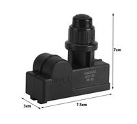 DC1.5V alimenté par batterie barbecue à gaz générateur d'étincelles 2 sorties allumeur universel noir