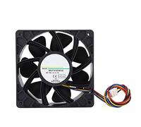 DC12V 2.7A 12CM Refroidisseur de ventilateur de refroidissement Forte dissipation thermique Refroidit efficacement la température de la machine avec double roulement à billes