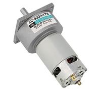 DC12V/24V 35W Mini moteur à engrenages CC à vitesse réglable en métal grand couple CW/CCW XD-GA775(24V 150rpm)