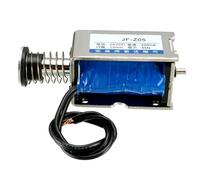 DC12V/24V Open Frame Electromagnet Keepping Force 5N Voyage 10 mm Aimant linéaire Type de traction Aimant Électroaimant Type de train Mouvement linéaire