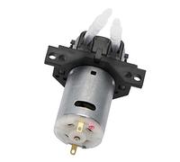 DC12V / 24V Pompe péristaltique FTVOGUE Pompe à dosage Tête de tube péristaltique bricolage pour l'analyse chimique en laboratoire d'aquarium (black 24V 3 * 5)