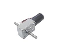 DC12V 24V Powerful Torque Drying Rack Gearmotor Turbo Worm Geared electronic starter Type-D Shaft High Power Reversed Worm Gear electronic starter CZAOINCU(260 RPM,24V)