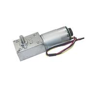 DC12V 24V Powerful Torque Gearmotor Encoder Geared electronic starter D-Shaft High Power Reversed Low Speed 70kg.cm Worm Gear electronic starter for Smart CZAOINCU(160 RPM,12V)