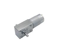 DC12V 24V Powerful Torque Gearmotor Worm Geared electronic starter Double D-Shaft Reversed Low Speed 70kg.cm Worm Gear electronic starter for Smart Home CZAOINCU(40 RPM,24V)