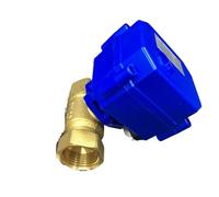 DC12V 5 Wires (CR05) Brass 3/4" Motorized Ball Valve DN20 Electric Shut Off Vlave For Water Control Application(CR05)