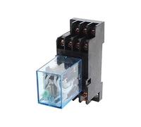 DC12V 5A Coil 8 Pin DPDT Red LED Lamp Electromagnetic Power Relay