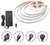 DC12V 5M Rouge : Bleu 5:1 Etanche SMD5050 Full-Spectrum LED Strip Grow Light + Alimentation - AU Plug
