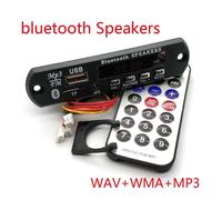 DC12V Bluetooth récepteur voiture Kit lecteur MP3 décodeur carte FM Radio TF USB 3.5 Mm AUX Audio pour Iphone XS WAV WMA MP3