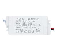 DC12V LED pilote AC220V 12W 18W 24W 36W 48W 60W for alimentation LED tension à courant constant 12V contrôle transformateurs d'éclairage(NEW 12V 1.5A 18W)