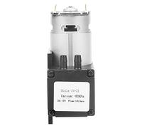 DC12V Mini Pompe à Vide sans Huile Pompe à Vide Oilless Pompe de Compresseur d'Air -80KPa Débit 10L / min (10L / min)