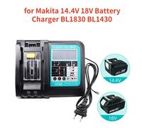 DC18RC pour Makita 18V perceuse chargeur de batterie 3A Li-ion chargeur pour Makita 14.4V 18V LXT BL1815 BL1860 BL1430 BL1450 DC18RC-EU