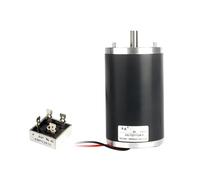 DC220V 200W DC electronic starter Permanent Magnet 77MM Diameter High-Speed Power Torque Adjustable Speed CW/CCW DIY Cotton Candy Machine IINKUEYK(5000RPM,DC 220V Motor)