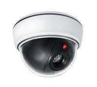Maclean Caméra de surveillance factice DC2300 – LED clignotante, 9 x 12,8 cm, ABS