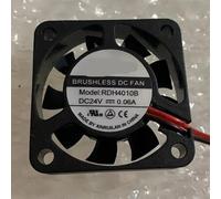 DC24V 40x40x10mm Dual Ball Bearing Fan RDH4010B/B2 for Efficient(RDH4010B)