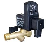 DC24V AC220V/380V 1/2" Automatic Timer Compressor Condensate Drain Timer Solenoid Valve NWPNLXEA(7_DC24V)