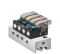 DC24V DC12V The High Frequency Miniature Solenoid Valve Group L Type 1/2/3/4/5/6/7/8/9/10/11/12/13/14/15/16/17/18/19/20 Bit(11-valve group)