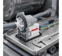 DC31-00180A Pompe de vidange pour machine à laver 220-240 V - Ensemble de filtre compatible et unité moteur pour l'extraction d'eau