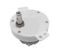 DC3V 5V 6V 12V 24V JS-50T POM Plastic Gear Gearbox Speed Reduction Gear Motor Dual Flat Tapping Shaft(5RPM_DC12V)