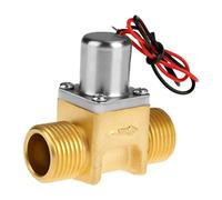 DC4.5V 1/2" Débit d'eau d'impulsion en laiton Electrovanne électromagnétique Valve for induction propre jardin irrigation Contrôle de l’eau, du gazole