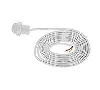 DC5 24 V Infrarouge Corps Humain Induction capteur de Mouvement Interrupteur Marche/arrêt Automatique économie d'énergie pour couloirs salles de Bains PVC Blanc 26 x 36 mm