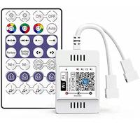 DC5V-24V WS2812B Contrôleur de musique SPI LED WiFi pour 3 broches WS2811 WS2812 RGB IC LED Bande lumineuse Magic Home App Support Alexa
