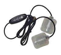 DC5V USB Vibrating Dual Motor 3 Speed Regulator Massage Device Frog Breeding Vibration Motor Waist Belt Parts 2 Motor