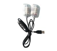 DC5V USB Vibrating Dual Motors 3 Speed Regulator Massage Device Frog Breeding Vibration electronic starter Waist Belt Parts with 1.1m Cable NWPNLXEA